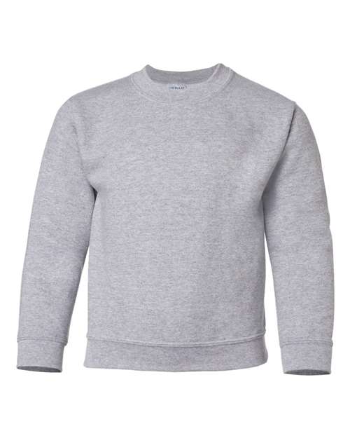 Gildan 18000B - Sweat-shirt ras du cou épais en molleton pour jeunes