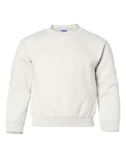 Gildan 18000B - Sweat-shirt ras du cou épais en molleton pour jeunes