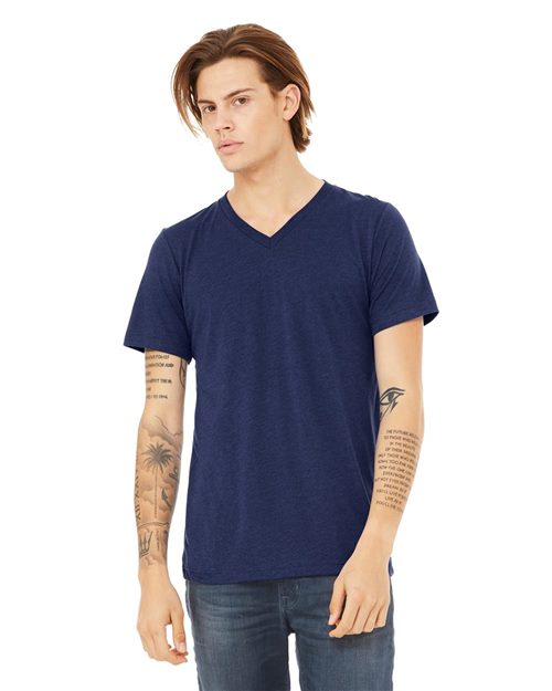 BELLA + CANVAS 3415 - T-shirt unisexe col V Triblend