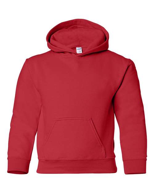 Gildan 18500B - Sweat-shirt à capuche lourd en molleton mélangé pour jeunes
