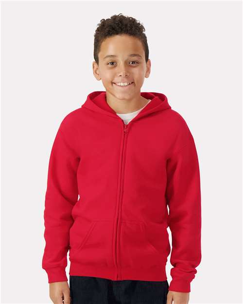 Gildan 18600B - Sweat-shirt à capuche zippé pour jeunes Heavy Blend™