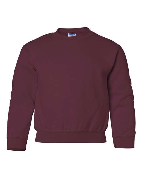 Gildan 18000B - Sweat-shirt ras du cou épais en molleton pour jeunes