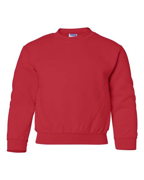 Gildan 18000B - Sweat-shirt ras du cou épais en molleton pour jeunes