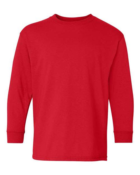 Gildan 5400B - Youth Heavy Cotton™ Long Sleeve T-Shirt