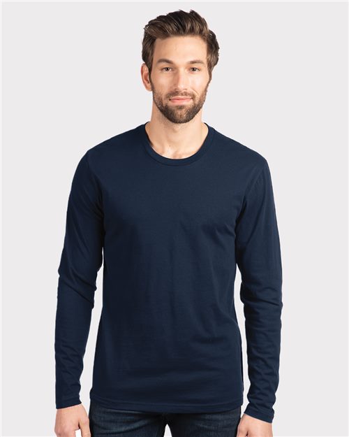 T-shirt unisexe en coton à manches longues Next Level