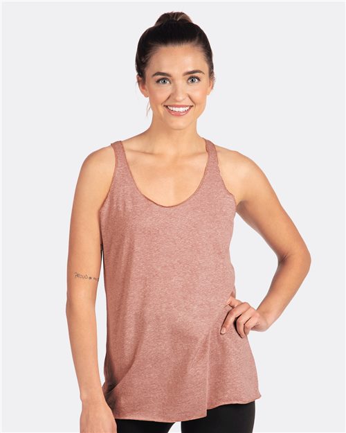 Débardeur dos nageur tri-mélange Next Level pour femme