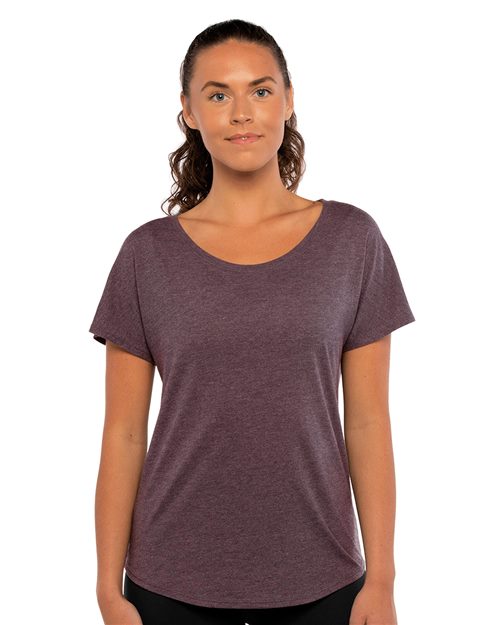 T-shirt Dolman Femme Triblend Next Level