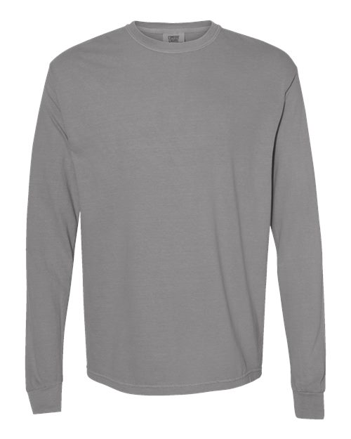 Comfort Colors 6014 - T-shirt unisexe à manches longues teint sur pièce en tissu épais