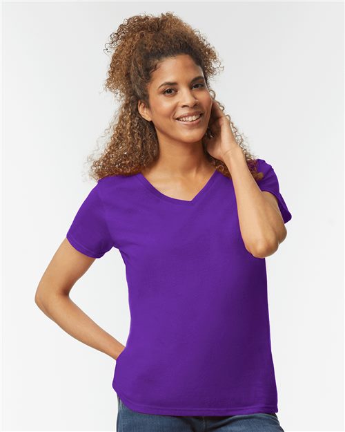 Gildan 5V00L - T-shirt à col en V pour femmes Heavy Cotton™