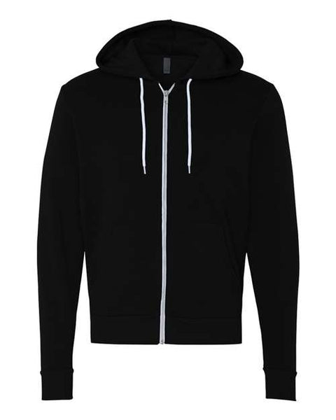 BELLA + CANVAS 3739 - Unisex Sponge Fleece Full-Zip Hoodie Sweatshirt