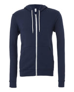 BELLA + CANVAS 3739 - Unisex Sponge Fleece Full-Zip Hoodie Sweatshirt