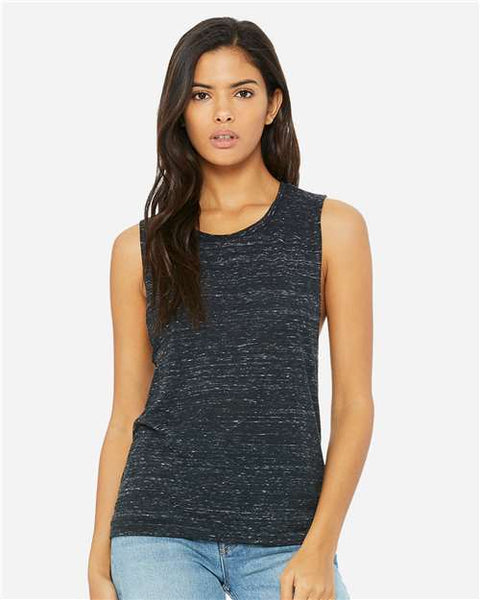 BELLA + CANVAS 8803 - Women's Flowy Scoop Muscle Tank