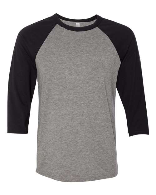 BELLA + CANVAS 3200 - Unisex Three-Quarter Sleeve Baseball Tee