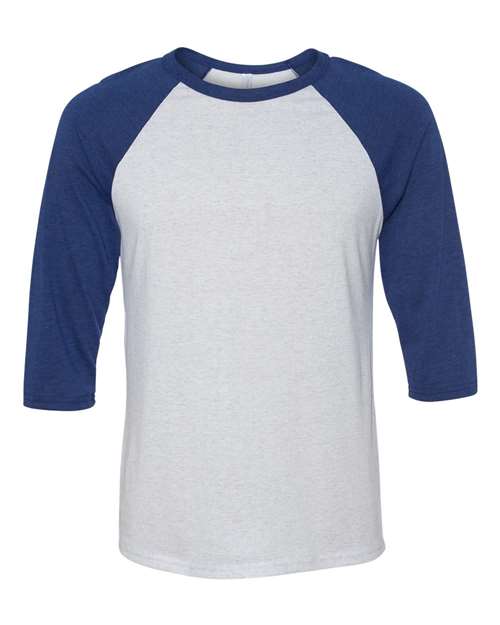 BELLA + CANVAS 3200 - Unisex Three-Quarter Sleeve Baseball Tee