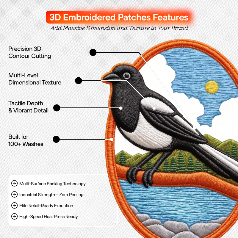 3D Puff Patches