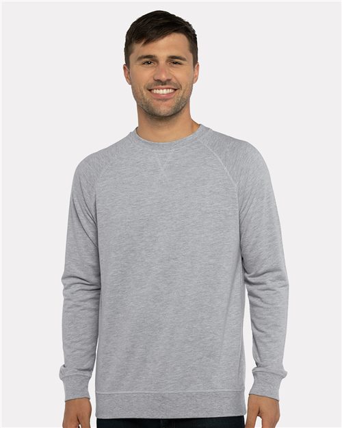 Sweat-shirt ras du cou raglan Laguna unisexe Next Level