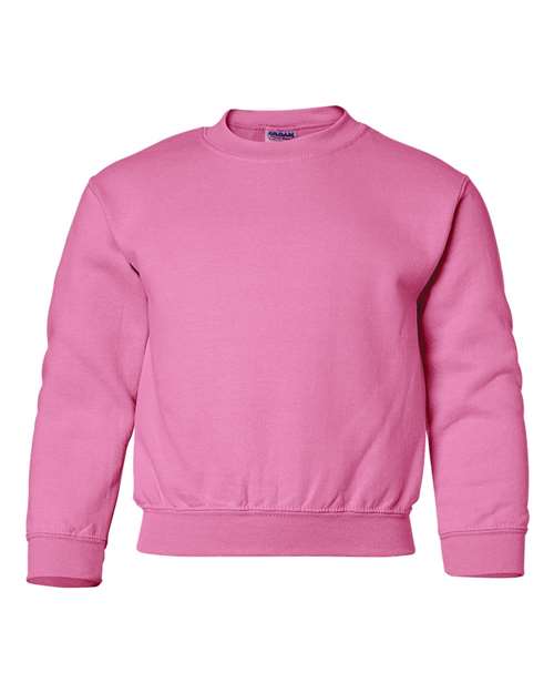 Gildan 18000B - Sweat-shirt ras du cou épais en molleton pour jeunes