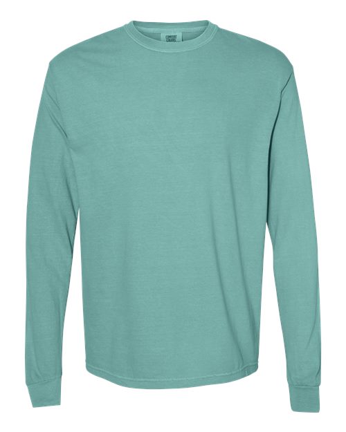 Comfort Colors 6014 - T-shirt unisexe à manches longues teint sur pièce en tissu épais