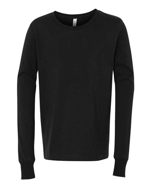 BELLA + CANVAS 3501Y - Youth Jersey Long Sleeve Tee