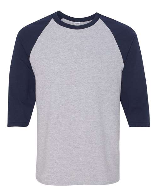 Gildan 5700 - Unisex Heavy Cotton™ Raglan Three-Quarter Sleeve T-Shirt