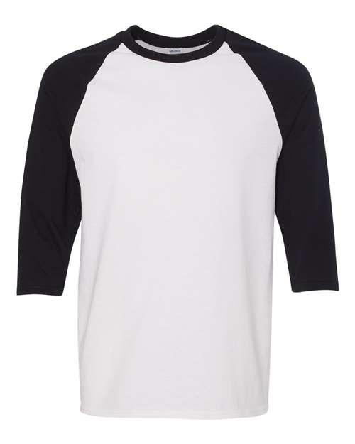 Gildan 5700 - Unisex Heavy Cotton™ Raglan Three-Quarter Sleeve T-Shirt