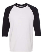 Gildan 5700 - Unisex Heavy Cotton™ Raglan Three-Quarter Sleeve T-Shirt
