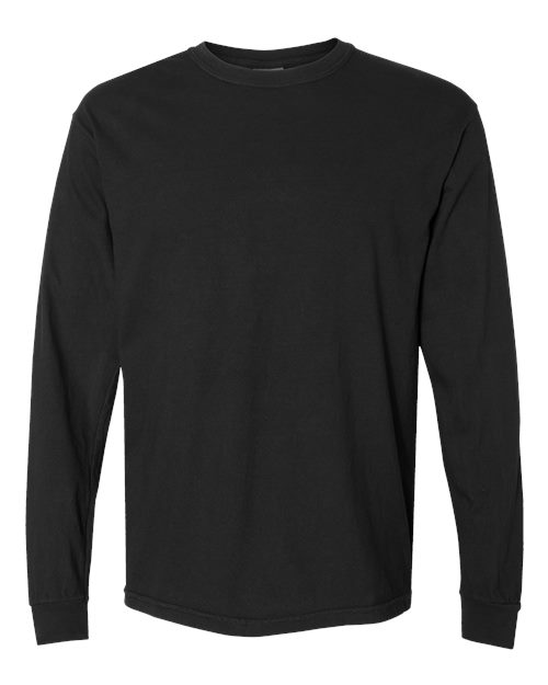 Comfort Colors 6014 - T-shirt unisexe à manches longues teint sur pièce en tissu épais
