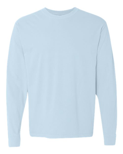 Comfort Colors 6014 - T-shirt unisexe à manches longues teint sur pièce en tissu épais