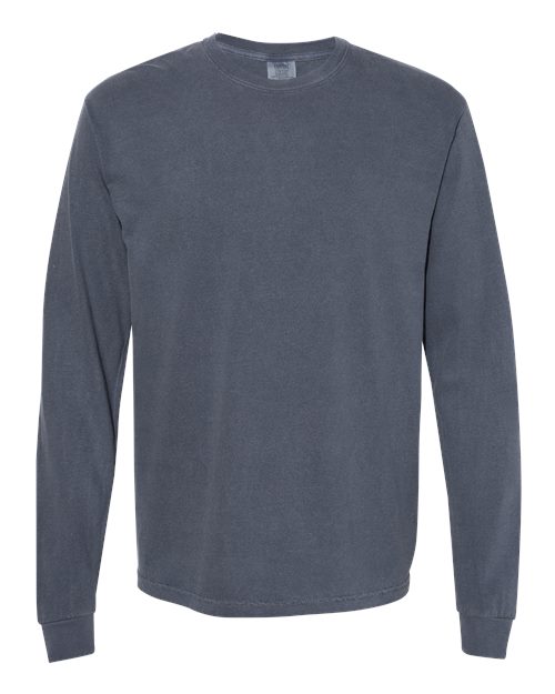 Comfort Colors 6014 - T-shirt unisexe à manches longues teint sur pièce en tissu épais