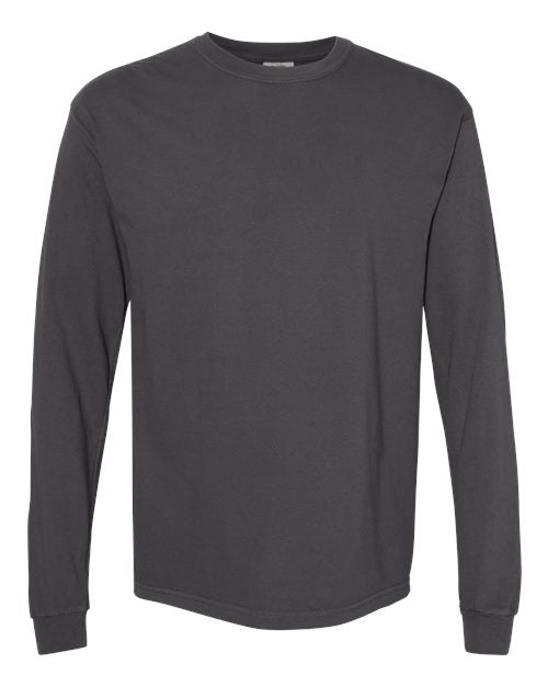 Comfort Colors 6014 - T-shirt unisexe à manches longues teint sur pièce en tissu épais