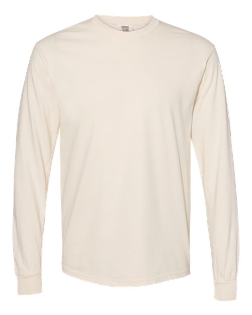 Comfort Colors 6014 - T-shirt unisexe à manches longues teint sur pièce en tissu épais