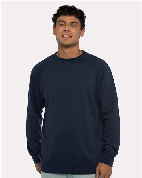 Sweat-shirt ras du cou raglan Laguna unisexe Next Level