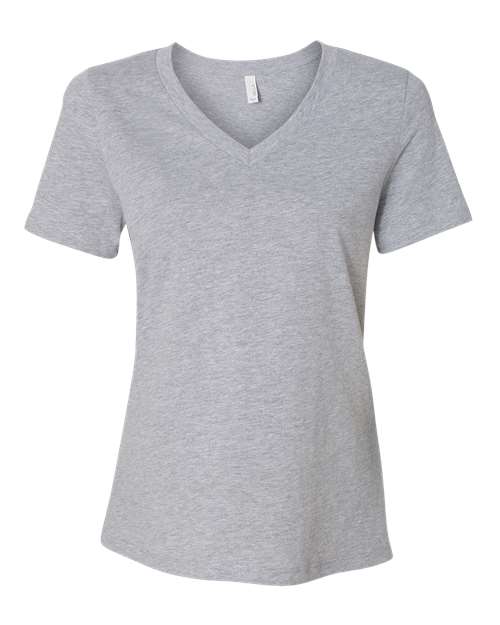 BELLA + CANVAS 6405CVC - Women's Relaxed Heather CVC V-Neck Tee