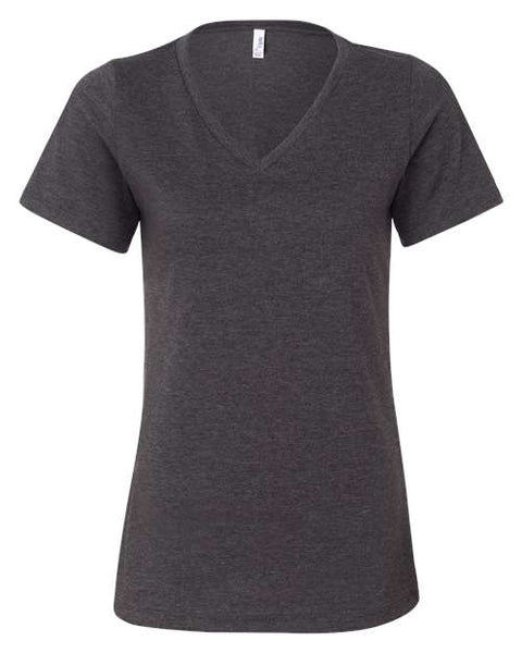 BELLA + CANVAS 6405CVC - Women's Relaxed Heather CVC V-Neck Tee