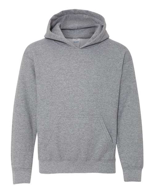 Gildan 18500B - Sweat-shirt à capuche lourd en molleton mélangé pour jeunes