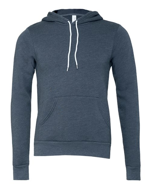 BELLA + CANVAS 3719 - Unisex Sponge Fleece Hoodie Sweatshirt