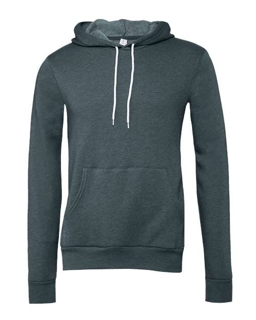 BELLA + CANVAS 3719 - Unisex Sponge Fleece Hoodie Sweatshirt
