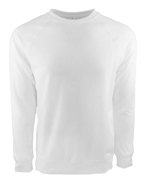 Sweat-shirt ras du cou raglan Laguna unisexe Next Level