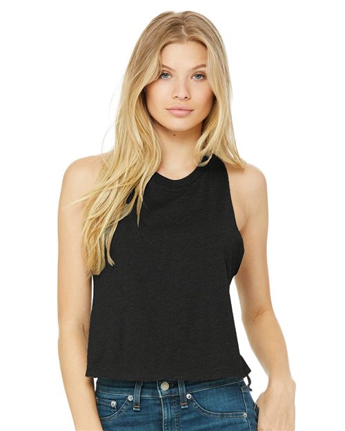 BELLA + CANVAS 6682 - Women's Racerback Crop Tank