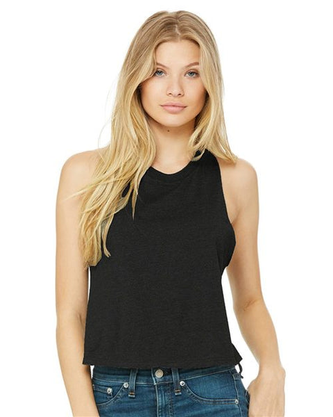 BELLA + CANVAS 6682 - Women's Racerback Crop Tank