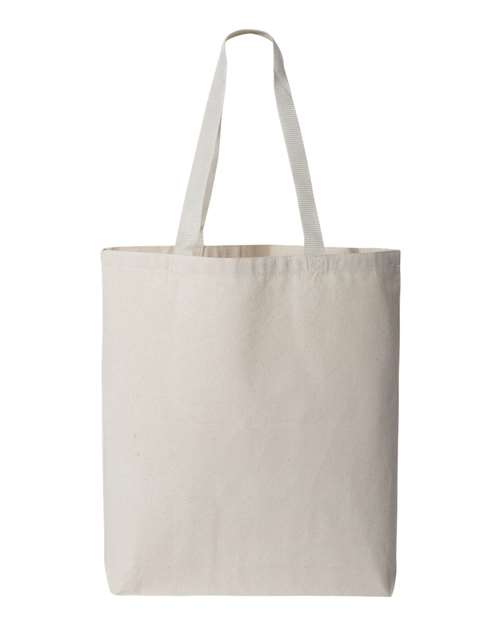 Sac fourre-tout en toile de 11L avec anses de couleur contrastée
