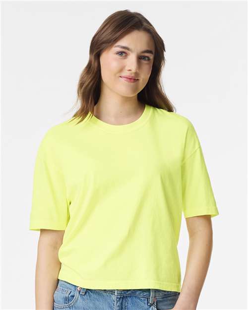 Comfort Colors 3023CL - Women's Garment-Dyed Heavyweight Boxy T-Shirt