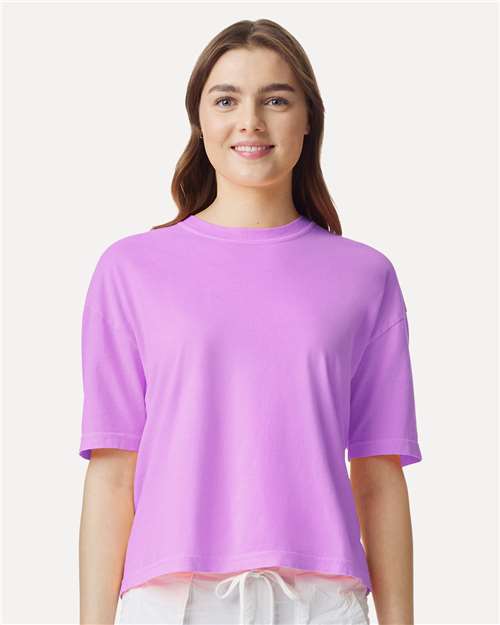 Comfort Colors 3023CL - Women's Garment-Dyed Heavyweight Boxy T-Shirt