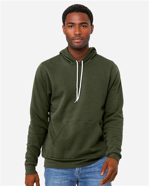 BELLA + CANVAS 3719 - Unisex Sponge Fleece Hoodie Sweatshirt