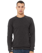 BELLA + CANVAS 3901 - Unisex Sponge Fleece Raglan Crewneck Sweatshirt
