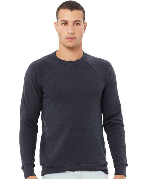 BELLA + CANVAS 3901 - Unisex Sponge Fleece Raglan Crewneck Sweatshirt
