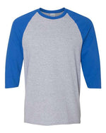 Gildan 5700 - Unisex Heavy Cotton™ Raglan Three-Quarter Sleeve T-Shirt
