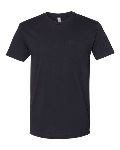 T-shirt à poche en coton unisexe Next Level