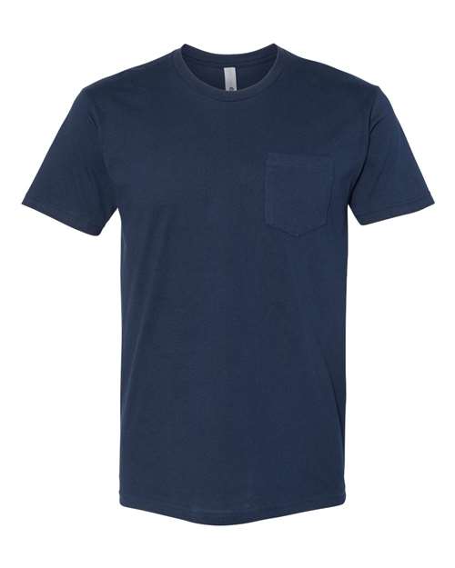 T-shirt à poche en coton unisexe Next Level