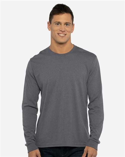 T-shirt unisexe Next Level à manches longues en suédine